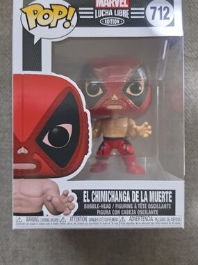 Funko Pop! Marvel Lucha Libre El Chimichanga de La Muerte Deadpool #712